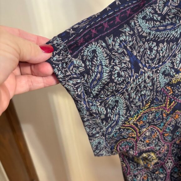 LUCKY BRAND Multicolor Top (Cotton/Modal) - 3x - Picture 5 of 12